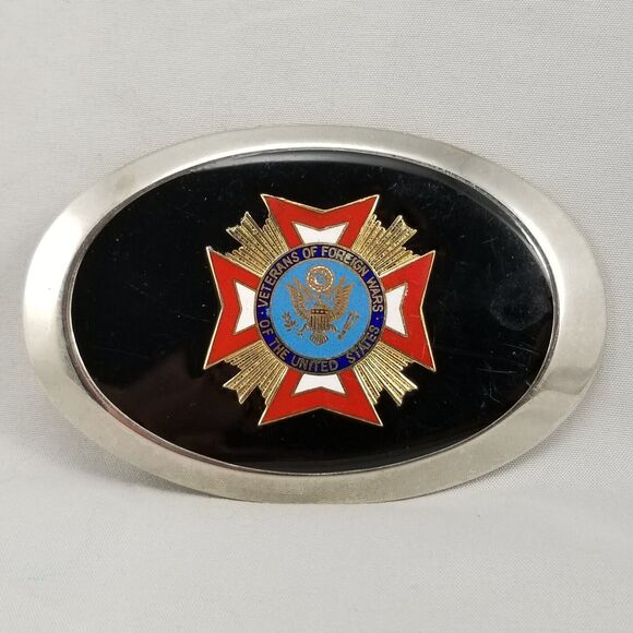 Unknown Other - Vintage Belt Buckle Veterans Of Foreign Wars Of The United States